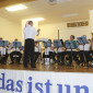 Der Jubiläumschor spielt Musik aus 50 Jahren und die jeweiligen Chorobmänner Pfarrer Herr Reinhard Hausmann, Pfarrer Herr Velten Wagner, Pfarrer Herr Hans-Jürgen Vierzigmann und Pfarrer Herr Peter Biet erzählen aus ihrer Zeit mit dem Chor.