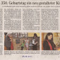 Pressebericht 9. August 2011