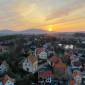 Eindrücke vom "Sonnenaufgangsgottesdienst" über Höchheim...