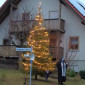 Heiliger Abend auf der Kreuzung in Höchheim