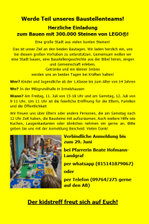 Bauen mit Lego