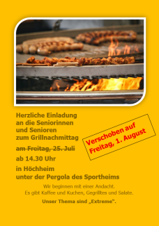 Grillnachmittag 2025