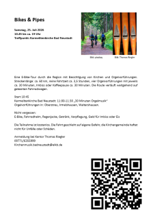 Bikes and pipes 2026