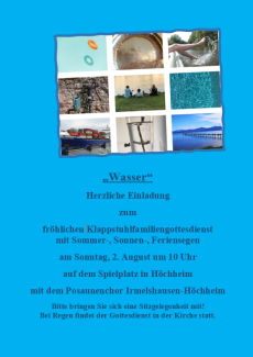 Familiengottesdienst zum Ferienbeginn